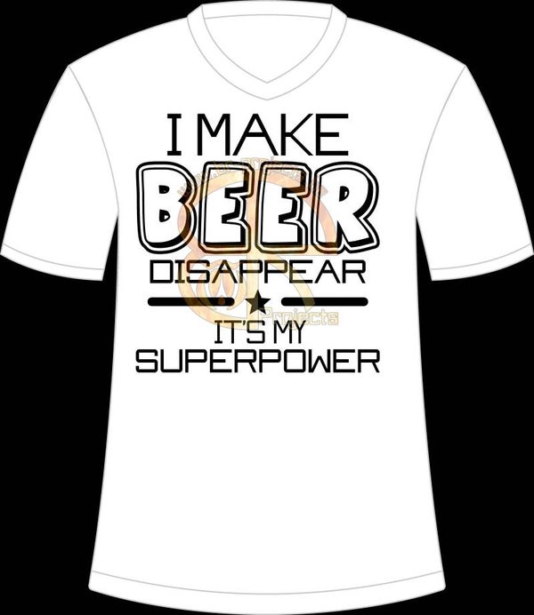 I make beer disappear
