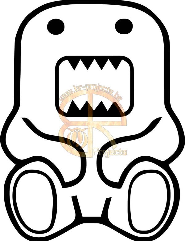 Car sticker JDM Domo 5