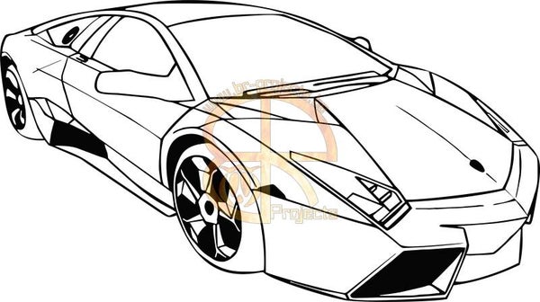 XL sticker Lamborghini Reventón