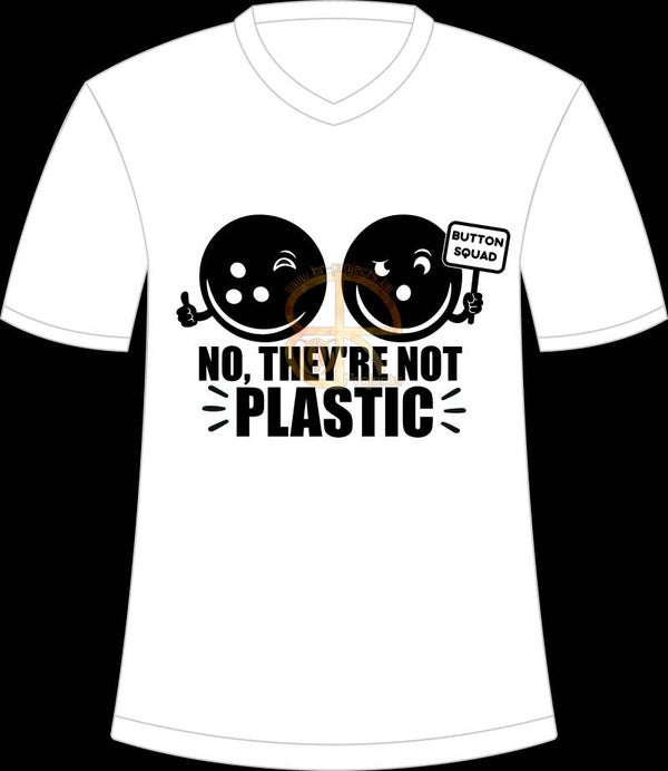 No, they're not plastic