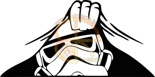 Car sticker Peeping Eyes Star Wars