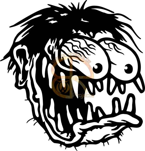 Car sticker Rat Fink Funny