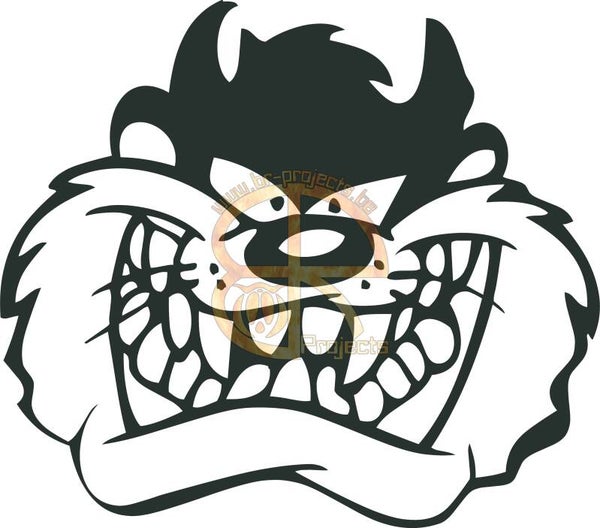 Car sticker Tazmanian Devil