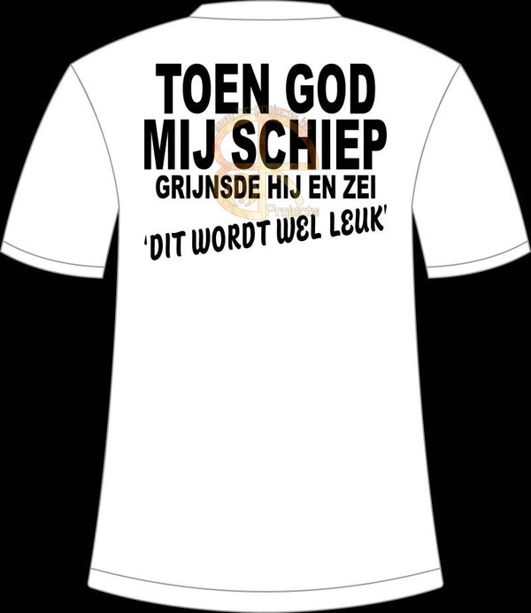 Toen God mij schiep