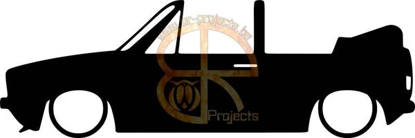 Car sticker Volkswagen Golf MK1 GTI Cabrio