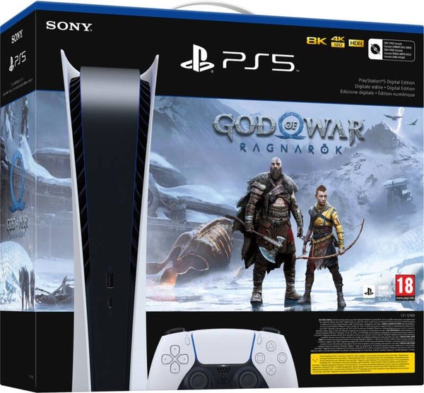 PlayStation 5 Digital Edition - God of War Ragnarök