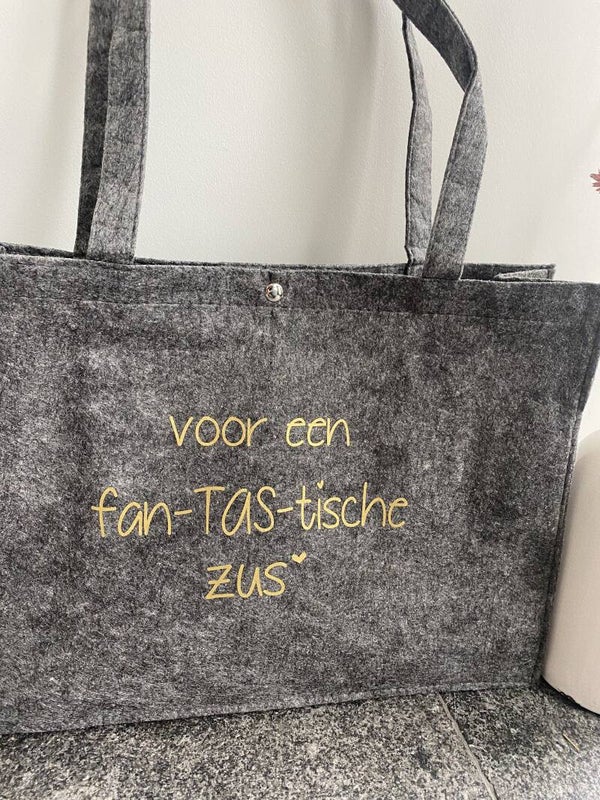 Shopper: Voor een fan-TAS-tische zus ❤️