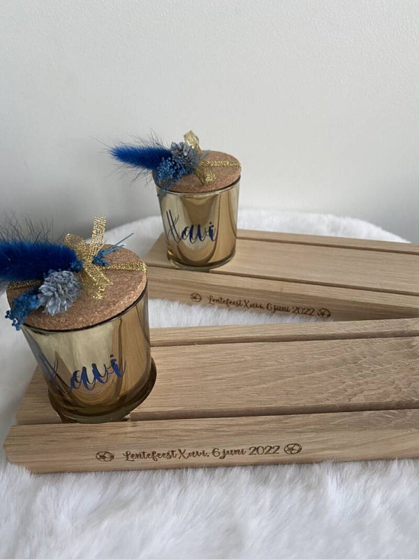 Fotostaander met geurkaarsje (Kopie)