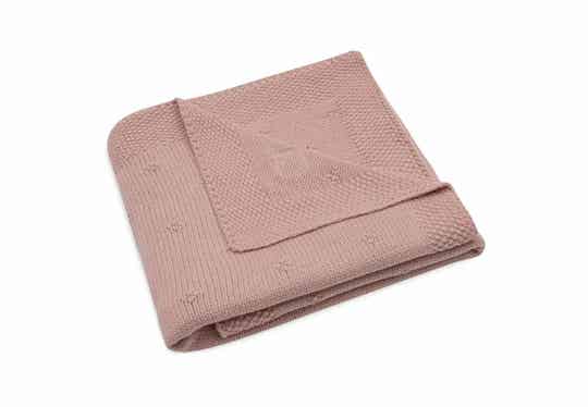Dekentje Cosy knit: Wild rose