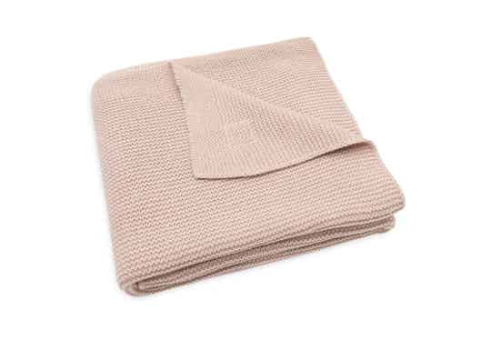 Dekentje basic knit: fijn breisel