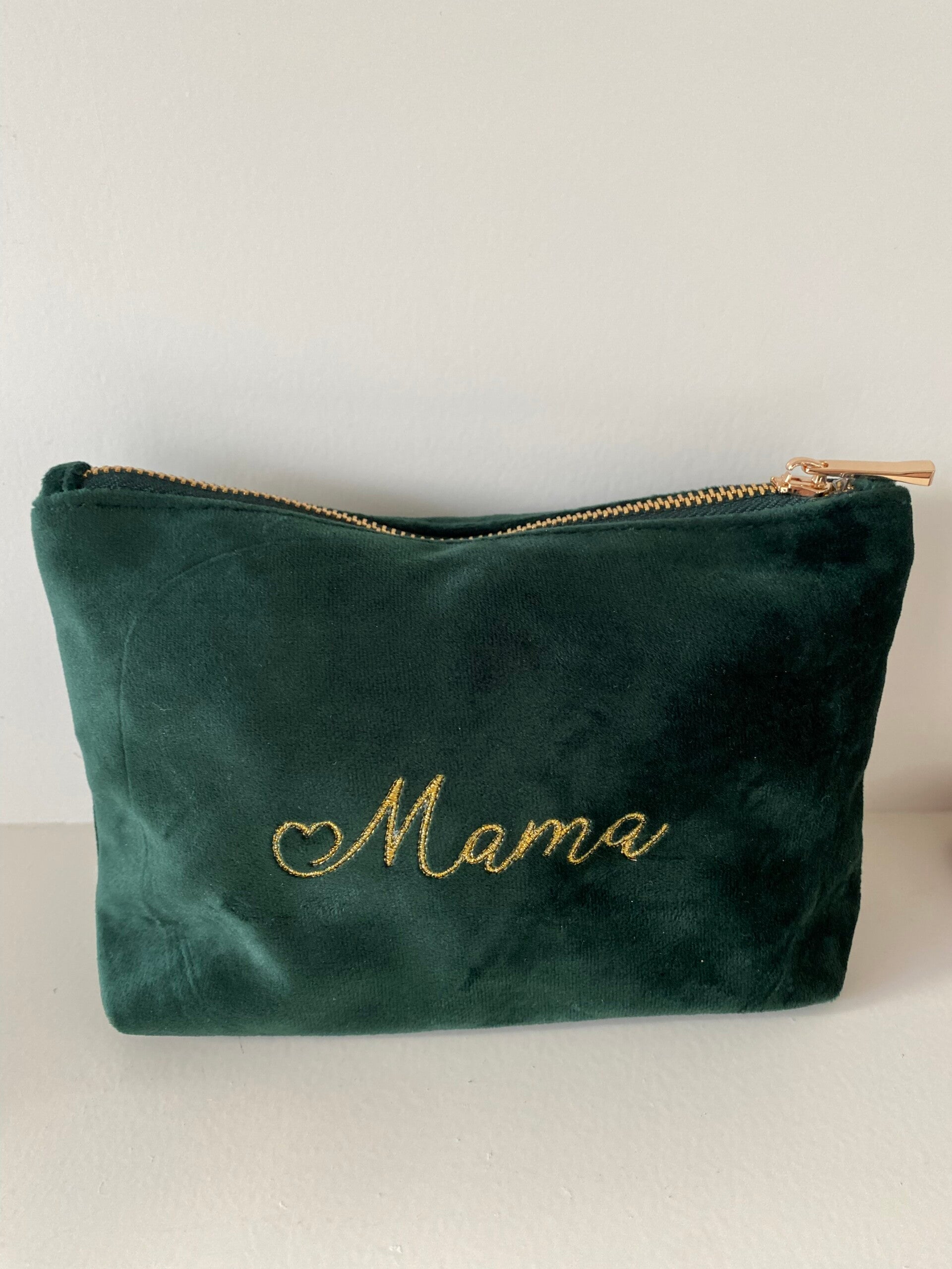 Luxe toilettas gepersonaliseerd