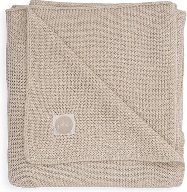 Dekentje: Basic knit: fijn breisel