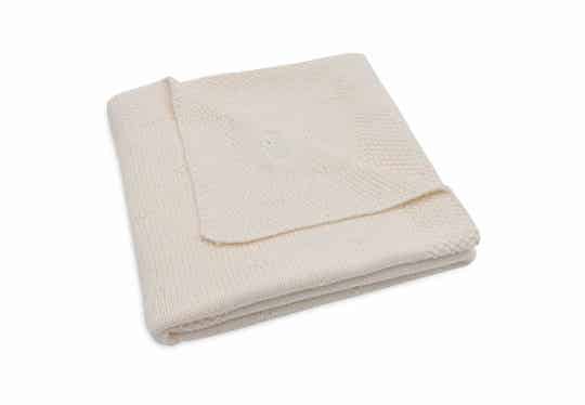 Dekentje Cosy knit Ivory
