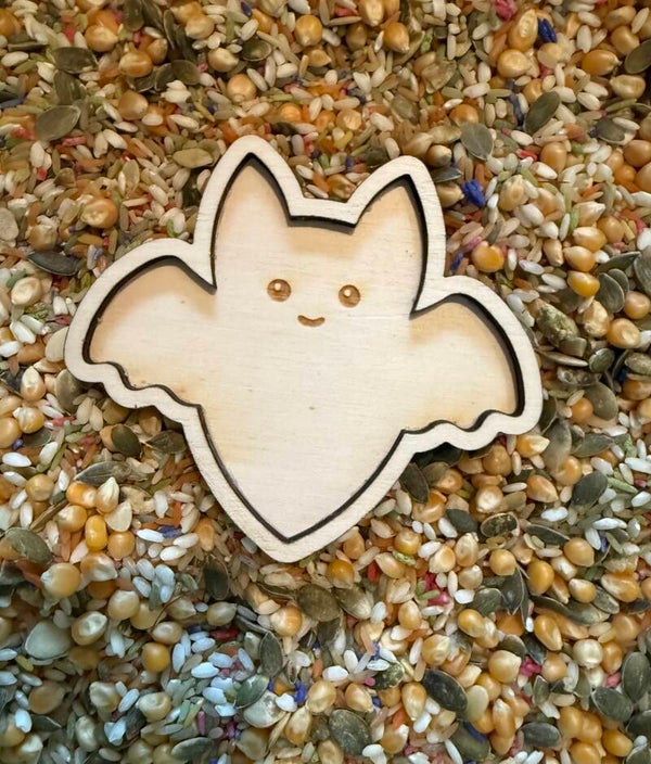 Vulvorm Halloween: vleermuisje