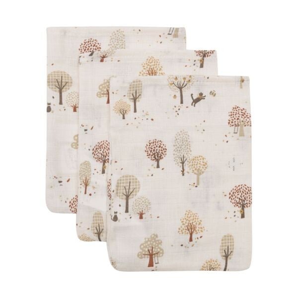 washandjes hydrofiel 3 stuks- Tiny park