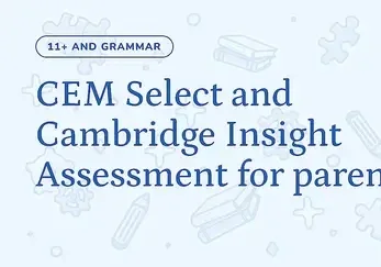 Cambridge CEM Select logo representing online computer-based reasoning assessments.