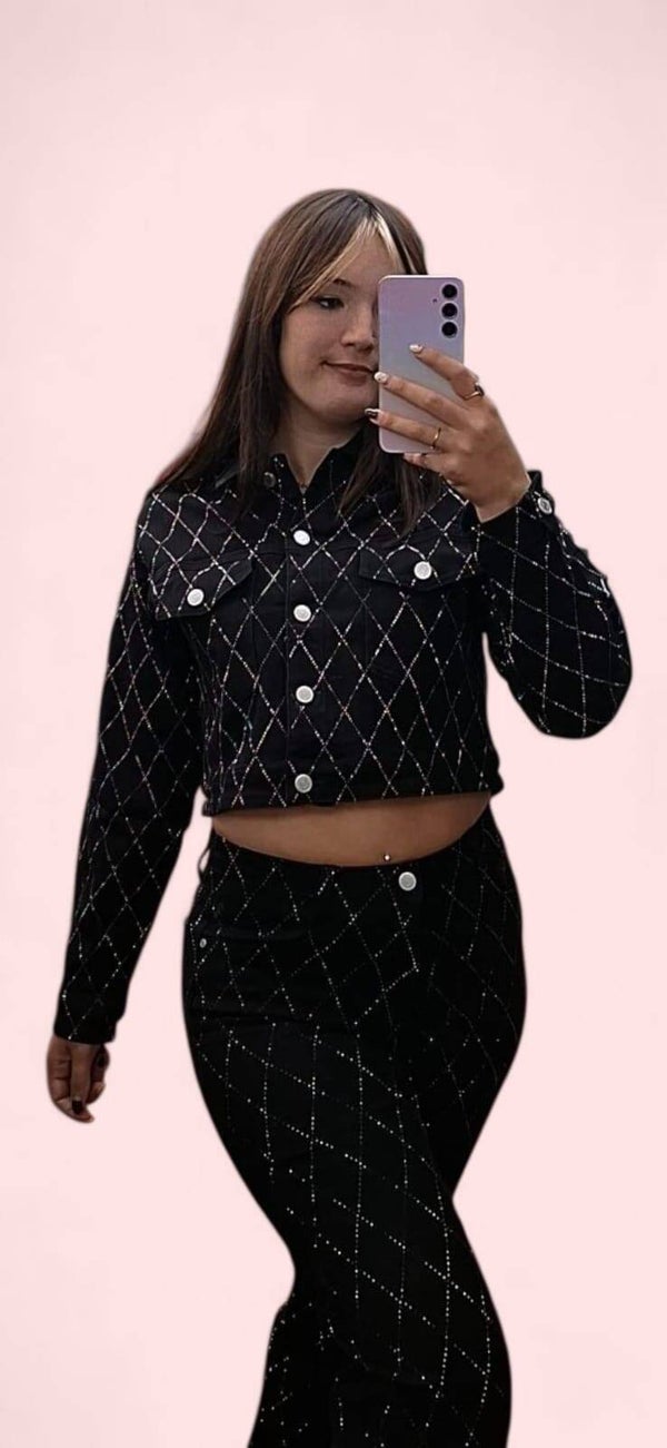 Black jeans set Alina