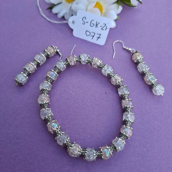 Armband en oorbellen. S-GK-ZI-077