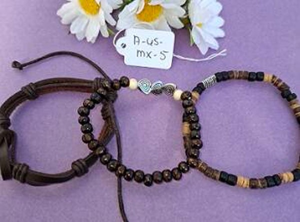 Unisex armbanden set. A-US-mx-05