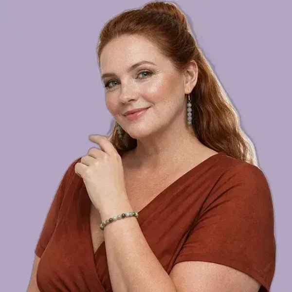 💜 Groen wit – rustige set