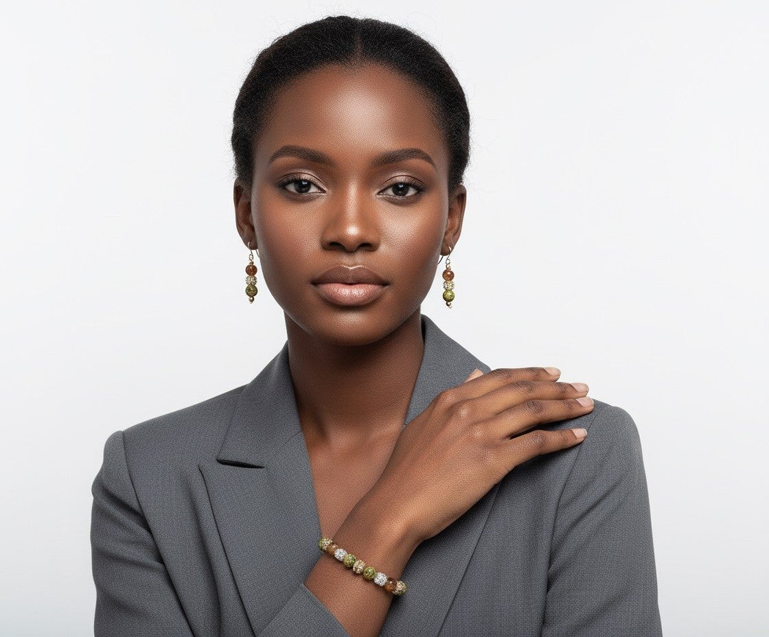 AI Armband en oorbellen. S-BG-GO-002