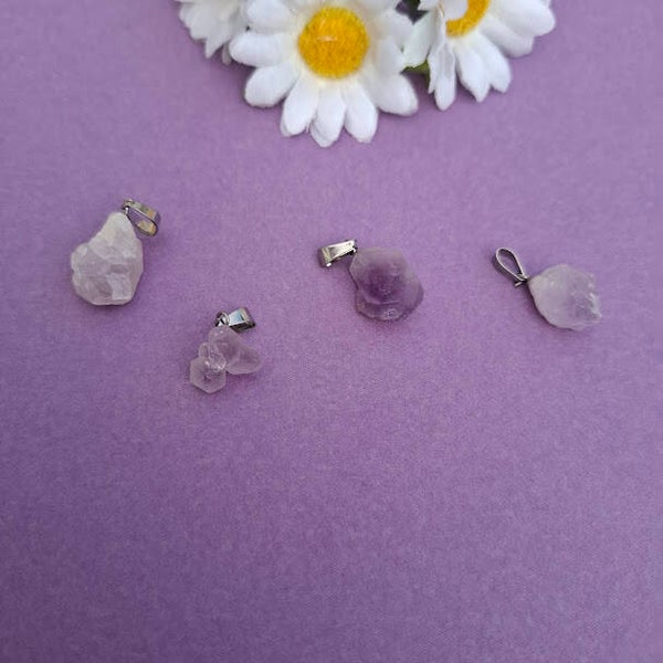 Hanger rozenkwarts. HGR-RK-LI