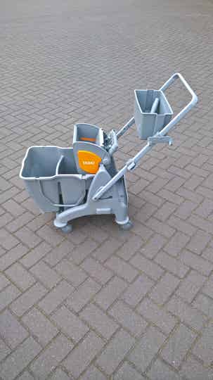 Schoonmaak, Werkwagen en Rolemmer Taski Micro Easy
