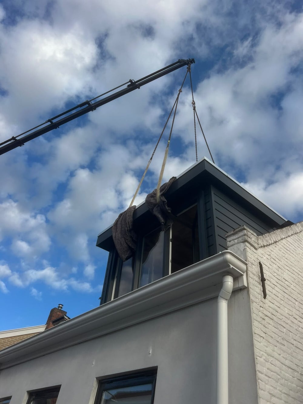 Begin van de werkzaamheden in Colijnsplaat