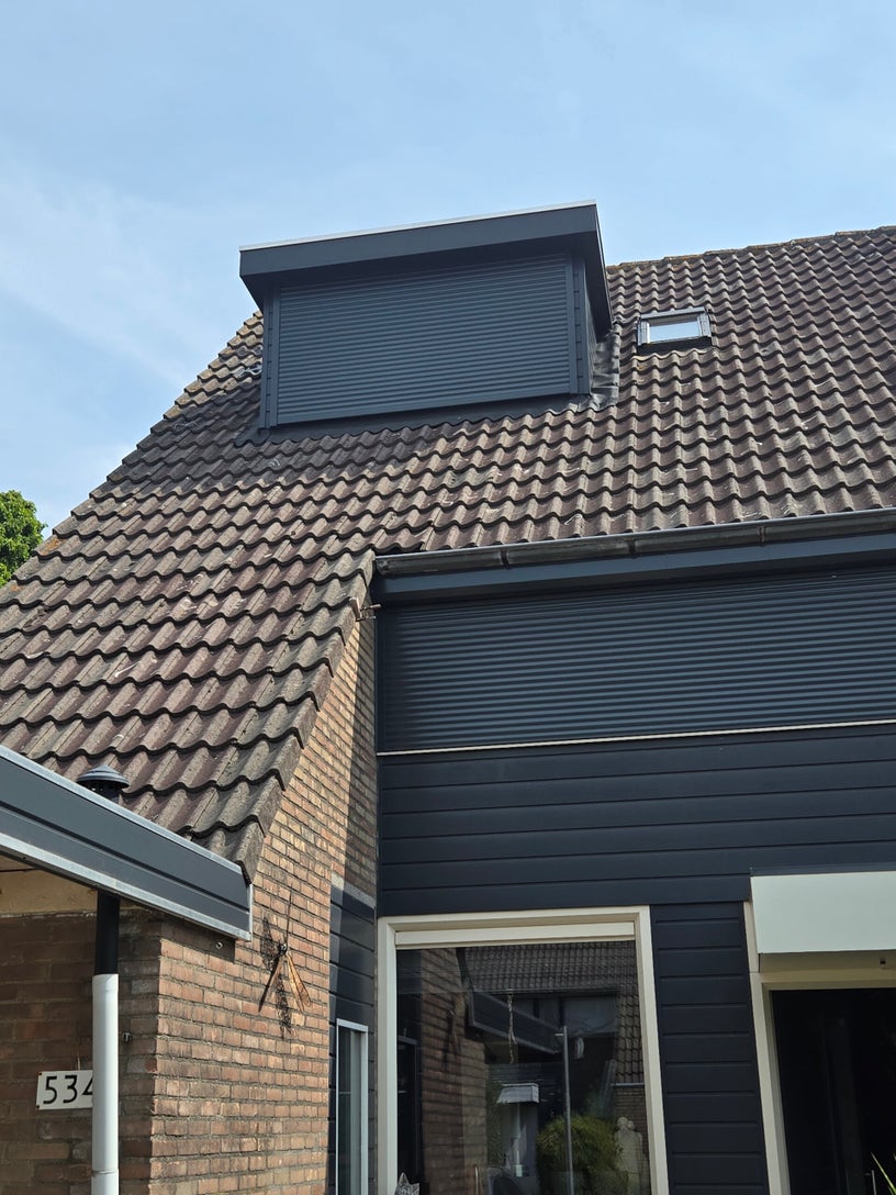 Nieuwe dakkapel aan de voorzijde van een woning in Vlissingen