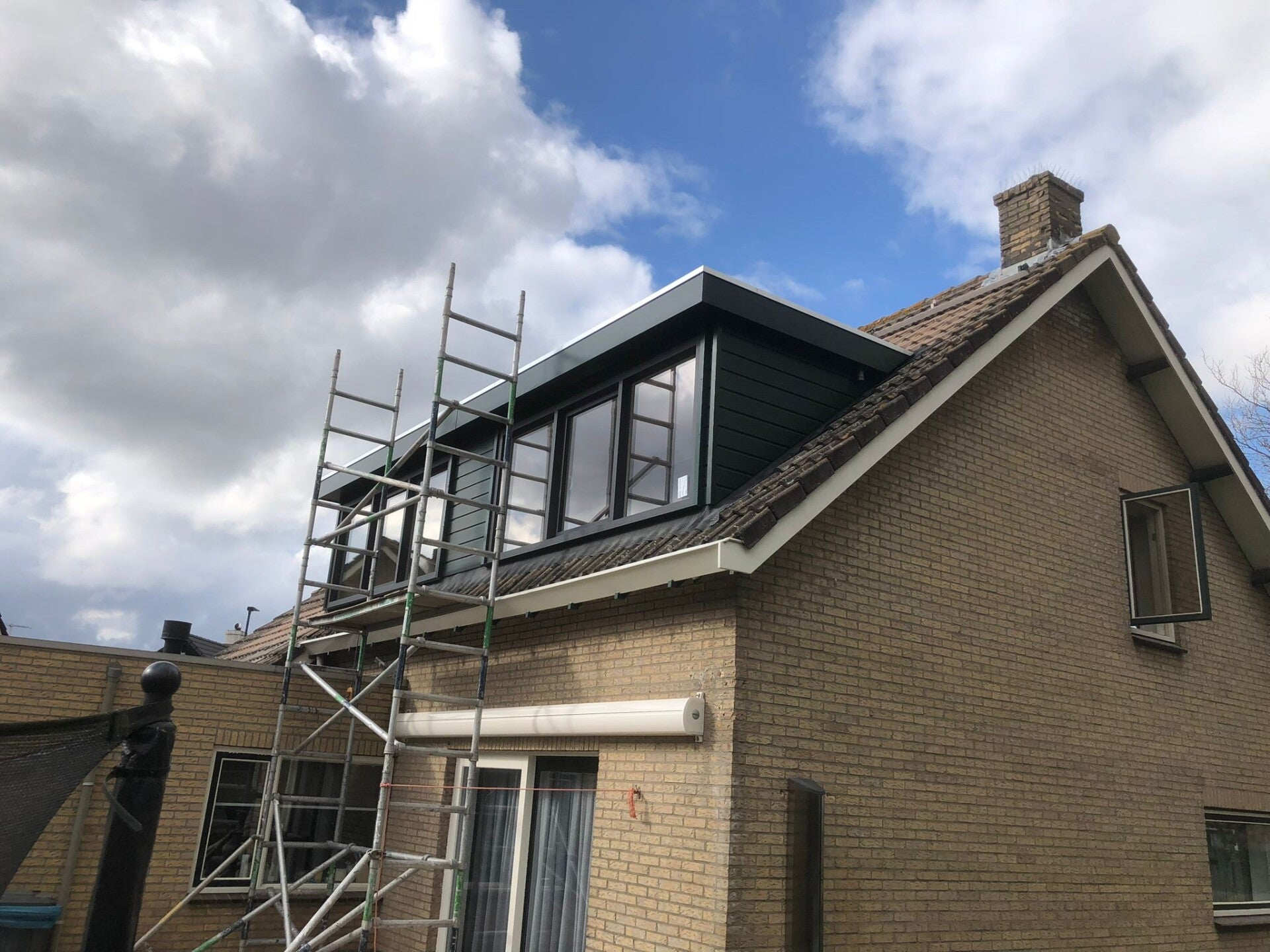 Prefab dakkapel antraciet