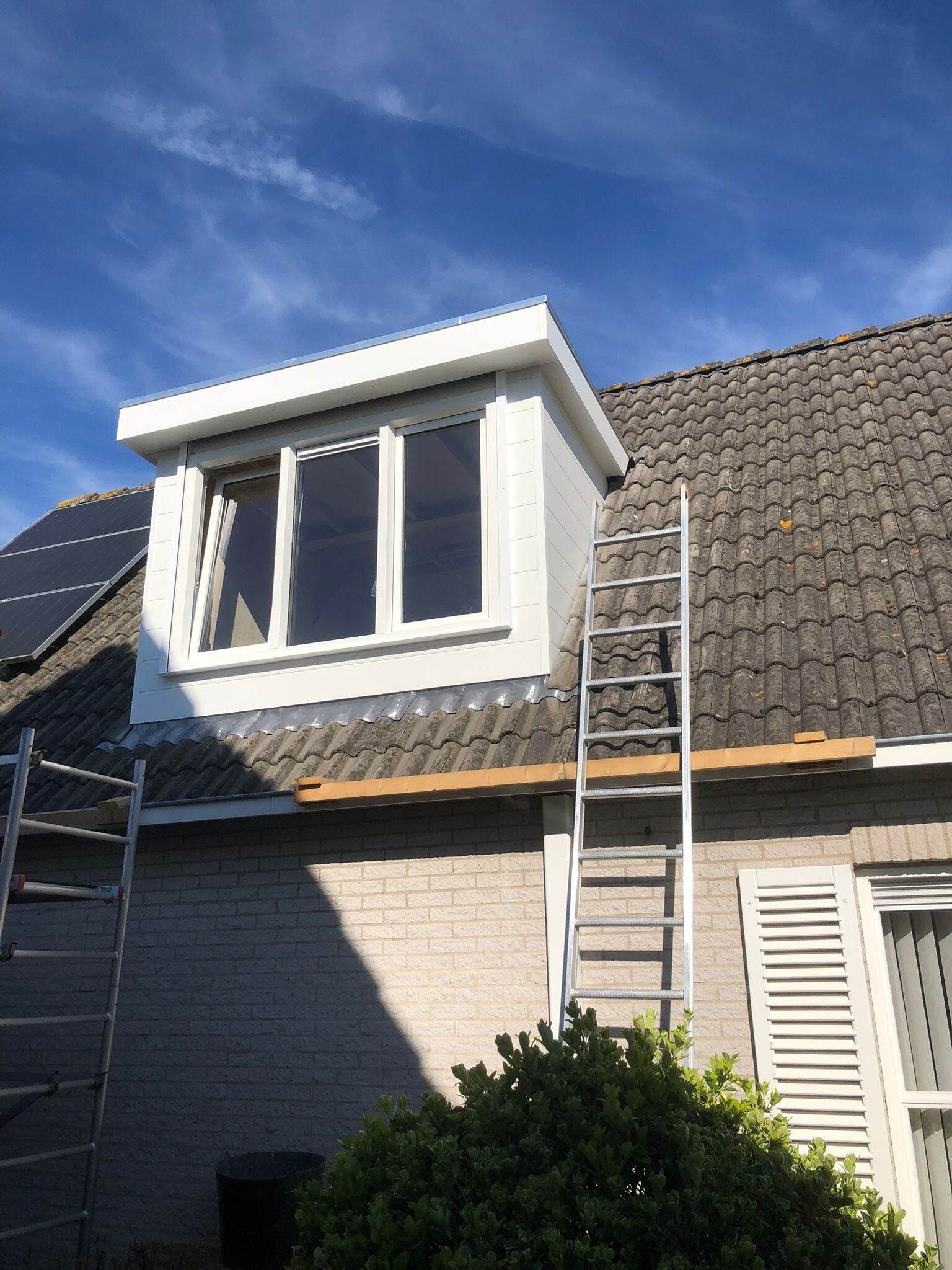 Geplaatste prefab dakkapel Zeeland