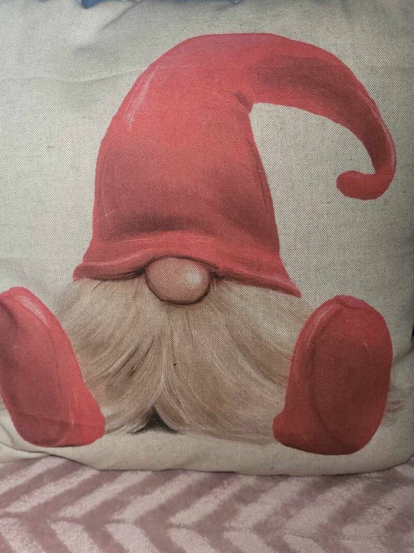 Christmas gonk cushions