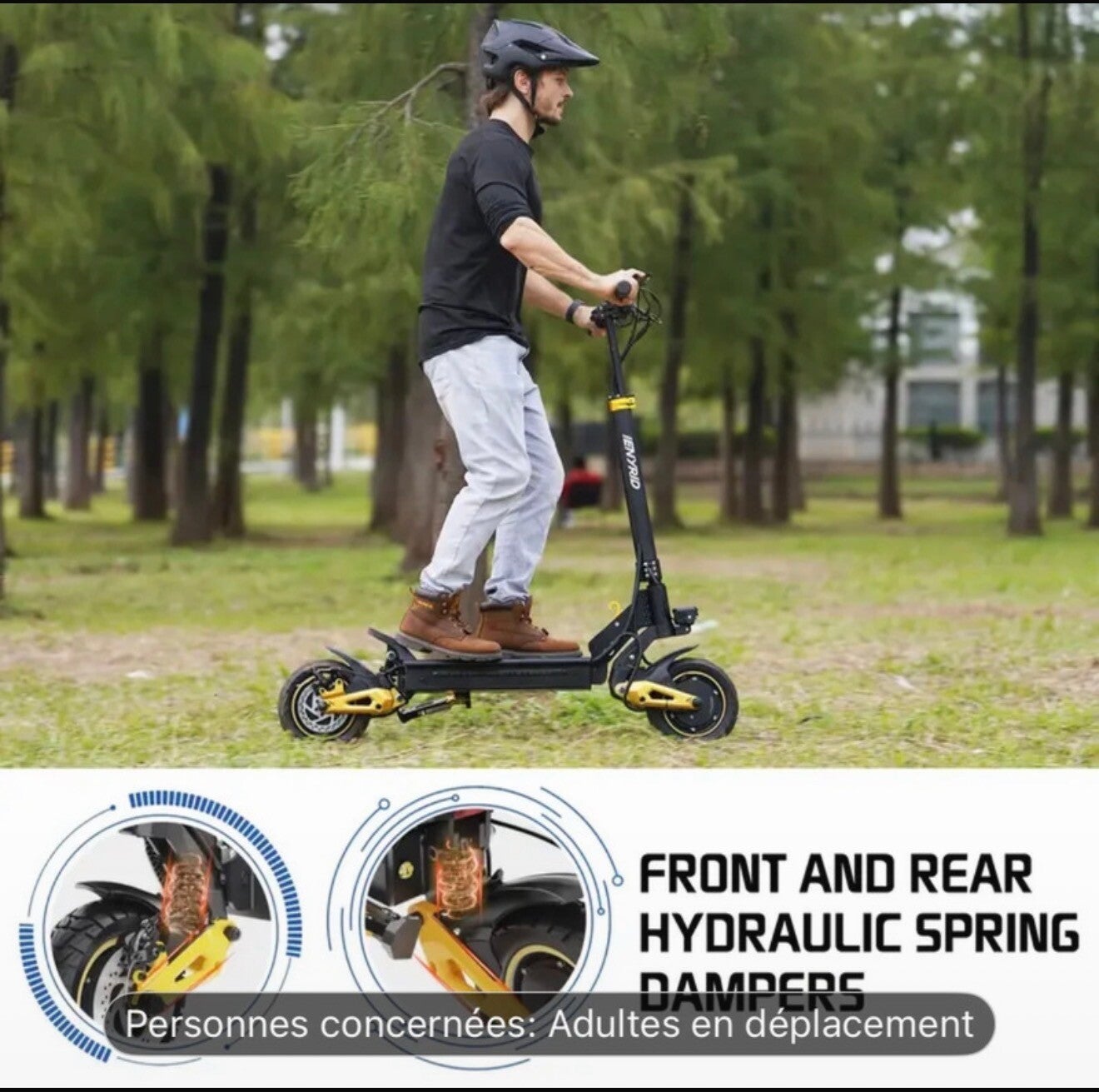 Trottinettes électriques adultes
