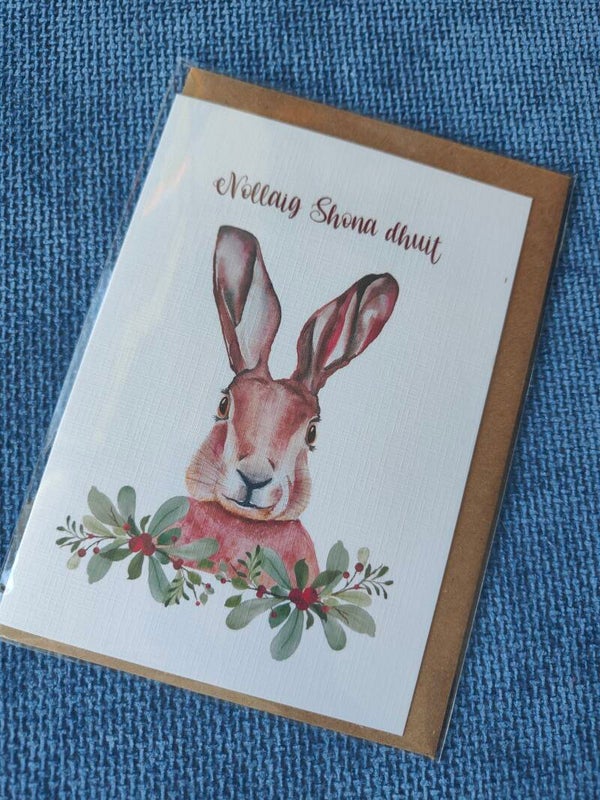 Christmas Hare large