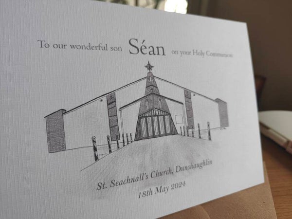 Dunshaughlin Holy Communion Card