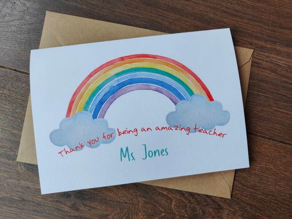 Custom made amazing Teacher