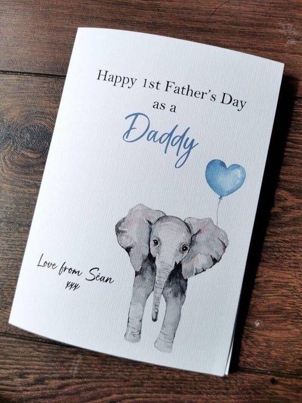 Custom made First Father's day Card