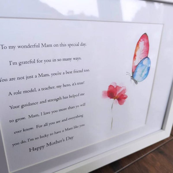 My wonderful Mam Print