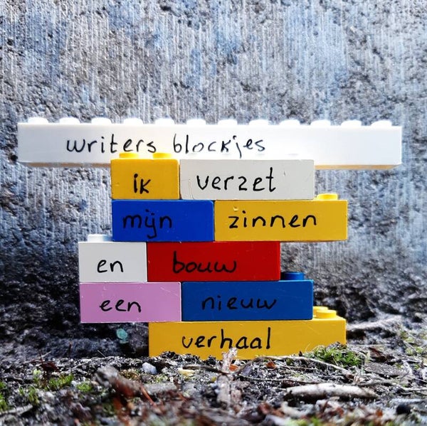 Writersblockje "Ik verzet mijn zinnen"