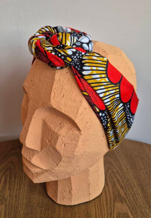 Iambec haarband - african cotton 100% katoen