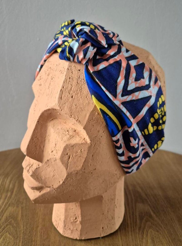 Iambec haarband - african cotton 100% katoen