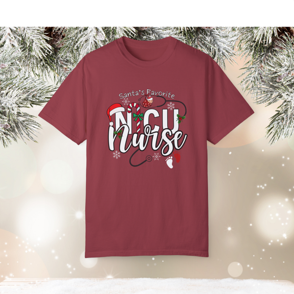 Santa's Favorite Nicu Nurse Shirt