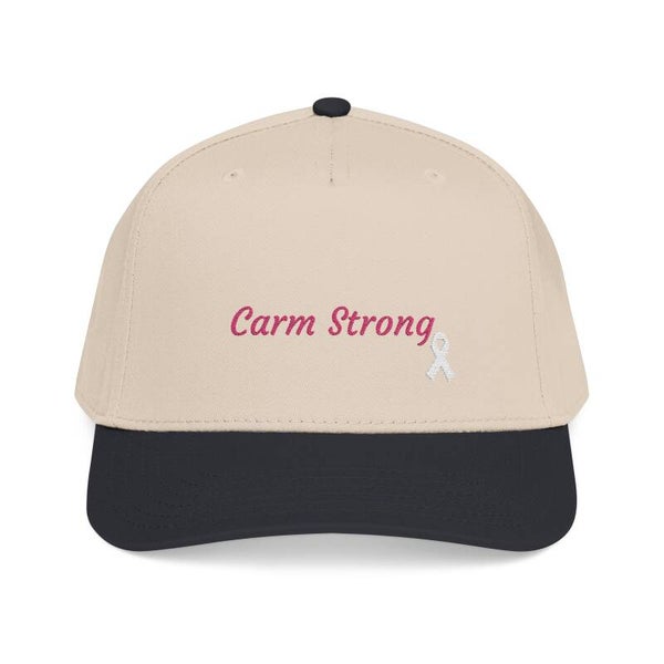 Carm Strong Embroidered Mid Profile Baseball Hat