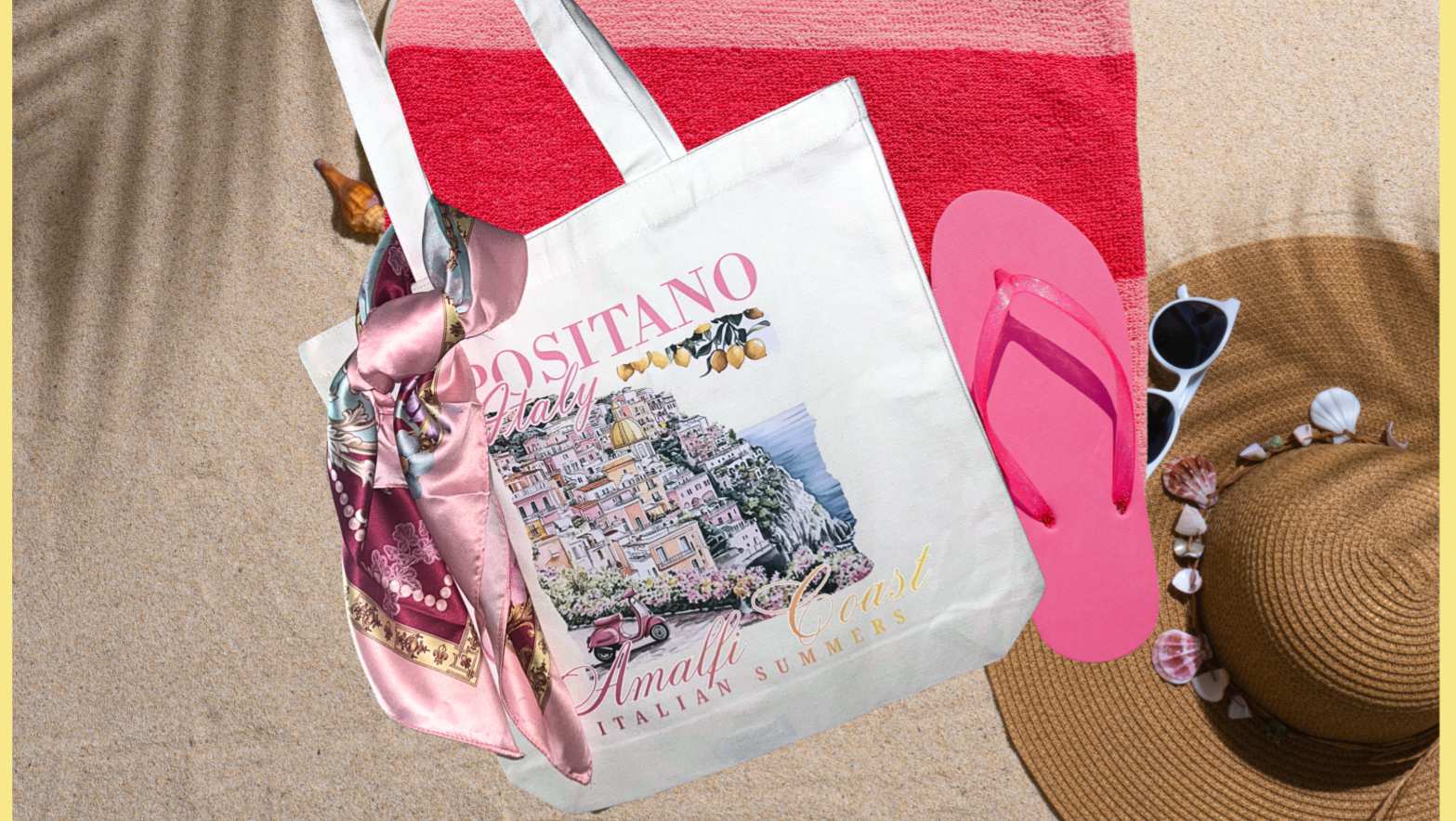 Positano Tote Bag