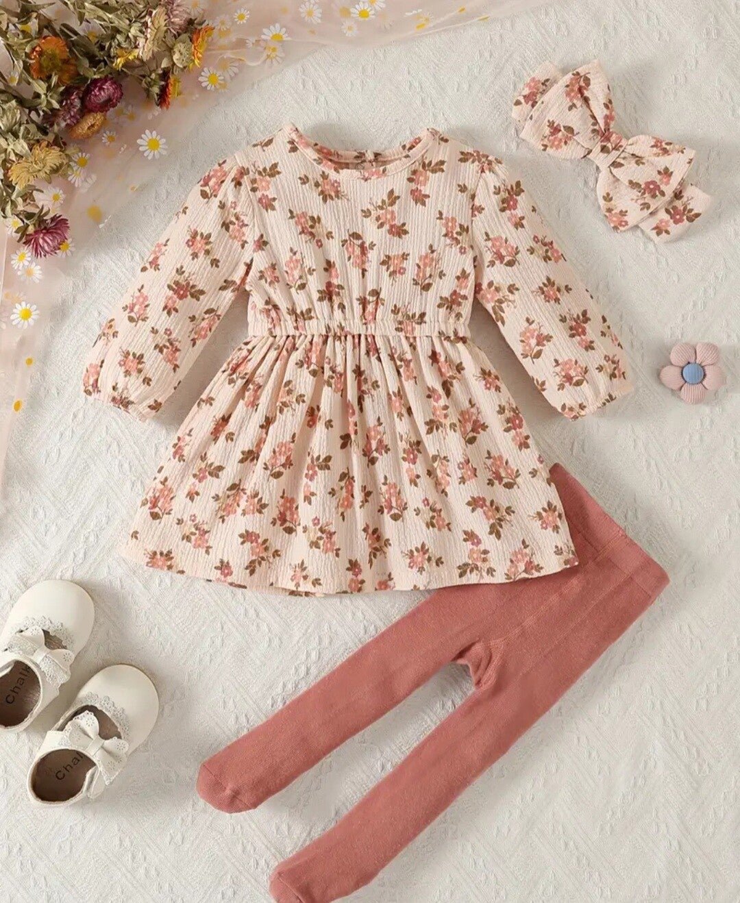 Bloemenjurk met mallot