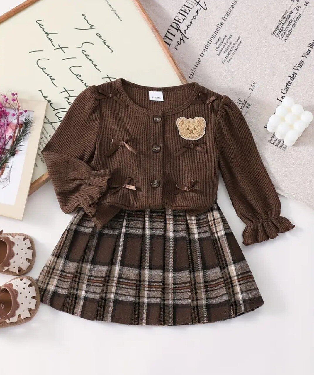 2-delige set - vest met rok