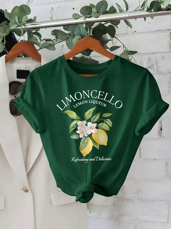 T-shirt limoncello - groen