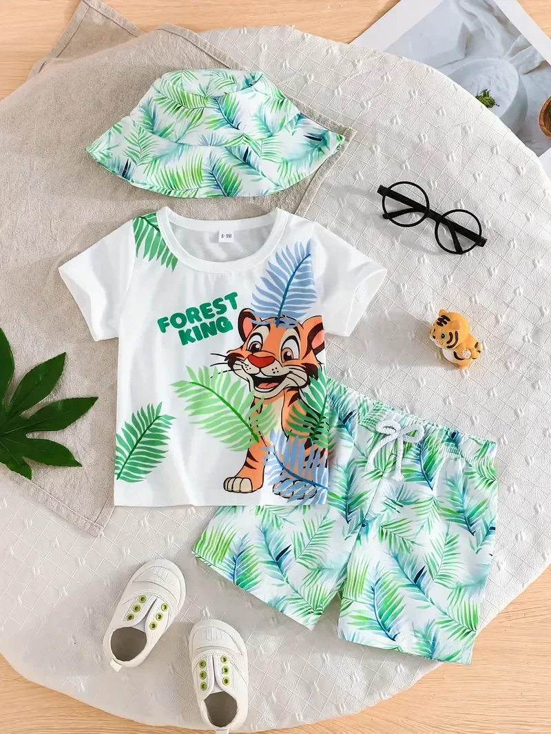 3-delige set - forest king