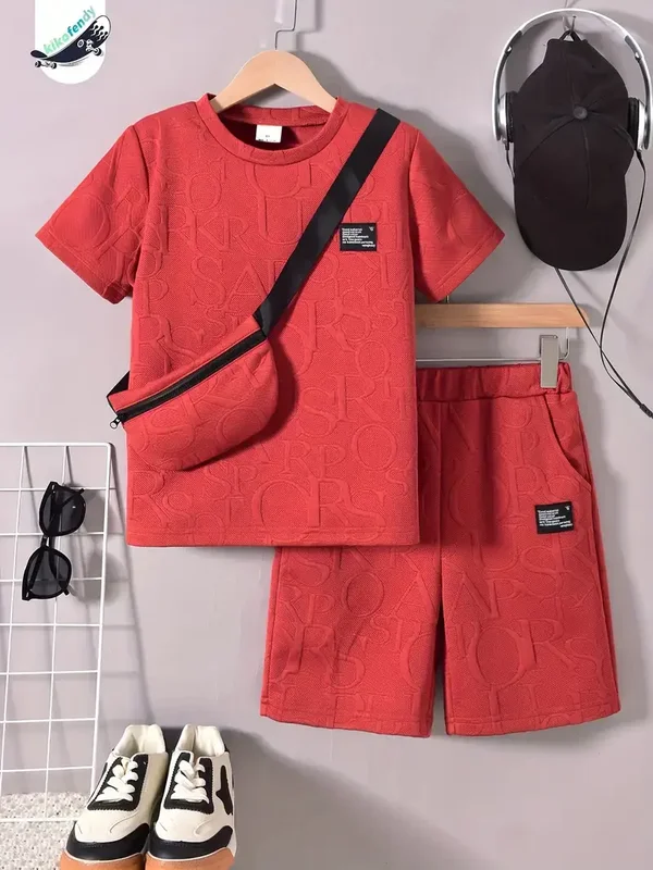 3-delige set - baksteen rood