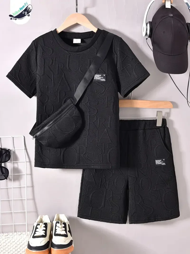 3-delige set - zwart